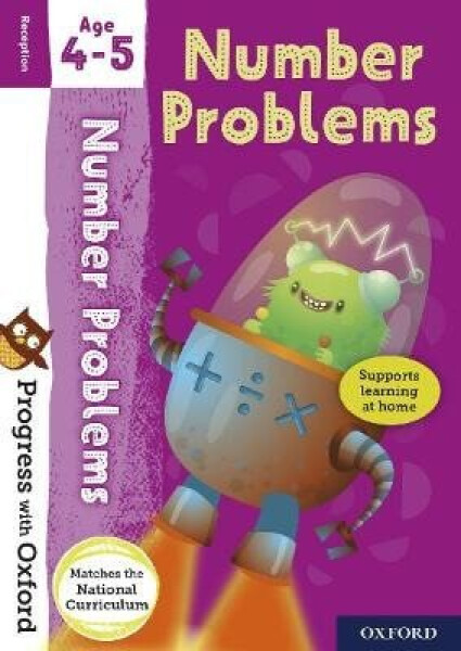 Progress with Oxford: Progress with Oxford: Number Problems Age 4-5 - Practise for School with Essen - Paul Hodge