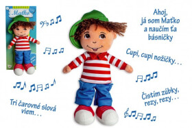 Bábika chalan Maťko handrová plyš