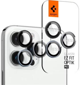Spigen Glass EZ Fit Optik Pro 2 Pack tvrzené sklo na fotoaparát iPhone 15 Pro/Pro Max/14 Pro/ Pro Max (AGL06159)