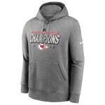 Nike Pánská mikina Kansas City Chiefs NFL 2024-25 AFC Champions Locker Room Hoodie Velikost: M