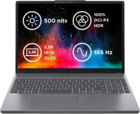Lenovo IdeaPad Slim 3 15IRH10 šedá / 15.1" WQXGA / Intel Core i7-13620H / 24GB / 1TB SSD / Intel UHD / W11H (83K100DPCK)