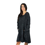 HOSH Mikinové šaty BLAIR Velikost: UNI, Barva: Béžová