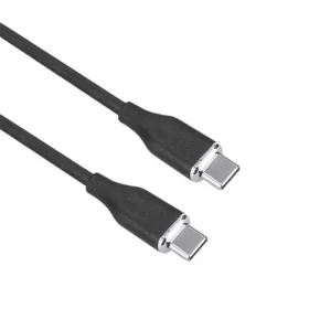 Solight SSC17005-S Kabel USB-C 3.1 (M) - USB-C 3.1 (M) 0.5m černá / silikon (SSC17005-S)