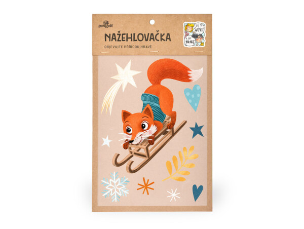 Nažehlovačka M 067 - Zimní liška