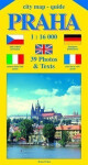 City map guide PRAHA 1:16 000 (čeština, angličtina, italština, němčina, francozština) Jiří Beneš