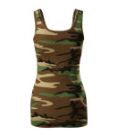 Camo Triumph tílko dámské camouflage brown S