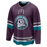 Fanatics Pánský Dres Anaheim Ducks Breakaway Home Jersey Purple 30th Anniversary Velikost: