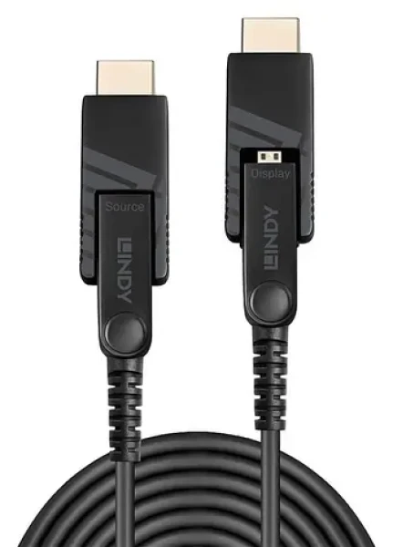Lindy Micro-HDMI Fibre Optic Hybrid 18G / HDMI kabel / Micro-HDMI / HDMI 2.0 / 10 m (38320)