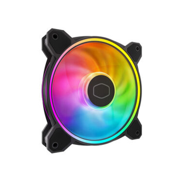 Cooler Master Master fan MF120 Halo2 černá / 120mm / Riffle bearing / 2050 RPM / 51.9 CFM / 4-pin PWM (MFL-B2DN-21NP2-R2)