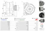 Alternátor AUDI A3 1.9 TDI