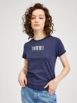 Tmavě modré dámské tričko Tommy Jeans dámské