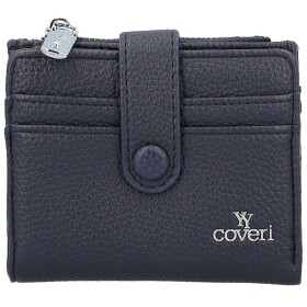 Trendy dámská mini koženková peněženka Coveri Arbi, tmavě modrá