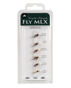 Mikado Sada umělých mušek Tungsten Nymphs Barbless 6ks,Mikado Sada umělých mušek Tungsten Nymphs Barbless 6ks