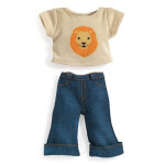 DJECO Outfit pro panenky - Ivory