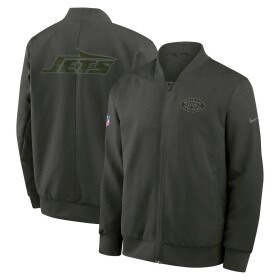 Nike Pánská bunda New York Jets NFL 2025 Rivalries Sideline Bomber Velikost: S