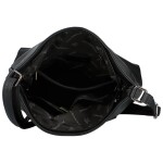 Trendová dámská koženková crossbody kabelka Amilys, černá