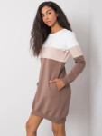 Šaty RV SK 5869.04 tmavě hnědé XL