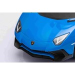 Mamido Dětské odrážedlo auto s vodící tyčí Lamborghini Aventador SV modré
