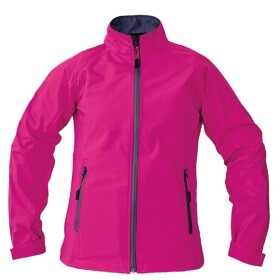 Bunda GAULA LADY Softshellová dámská nepromokavá kontrastní zip růžová DOPRODEJ!!! S- růžová