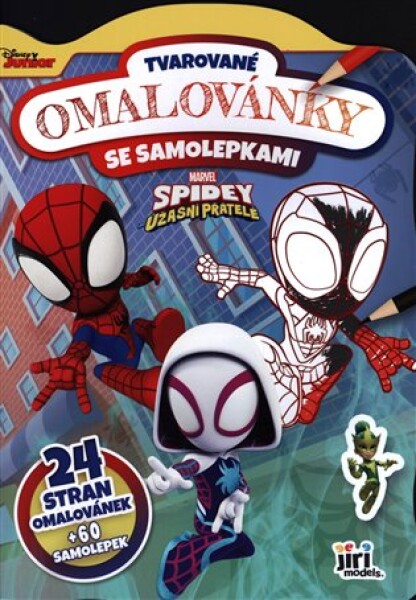 Tvarované omalovánky - Spidey