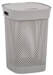 DEA HOME Koš na špinavé prádlo WOOLLY 50 L - šedá / antracit