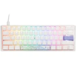 Ducky One 3 Classic Mini Cherry MX-Red bílá / herní klávesnice / podsvícená / mechanická / drátová USB-C / US (DKON2161ST-RUSPDPWWWSC1)