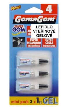 Lepidlo vteřinové 4 3x1g gelové