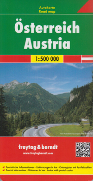 AK 1 Rakousko 1:500 000