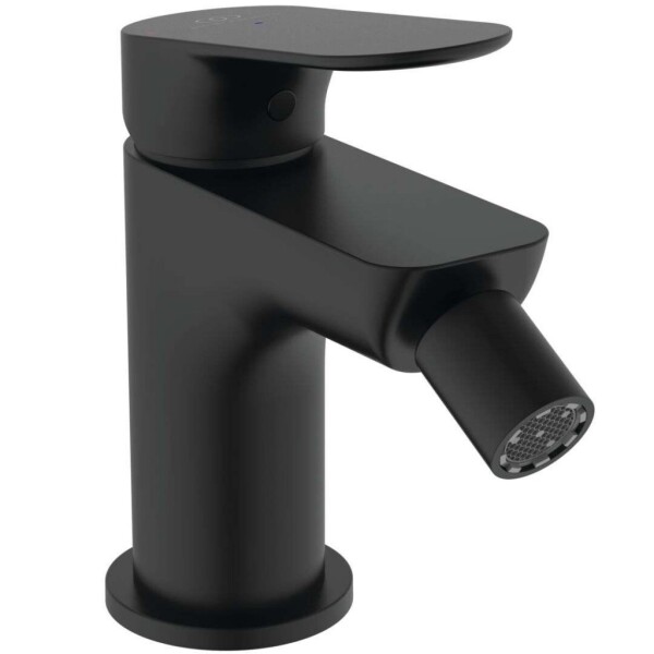 IDEAL STANDARD - Ceralife O Bidetová baterie s výpustí Click-Clack, BlueStart, hedvábná černá BE021XG
