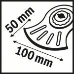 Segmentový pilový list Bosch RB - 1ER MACZ145 2608664226
