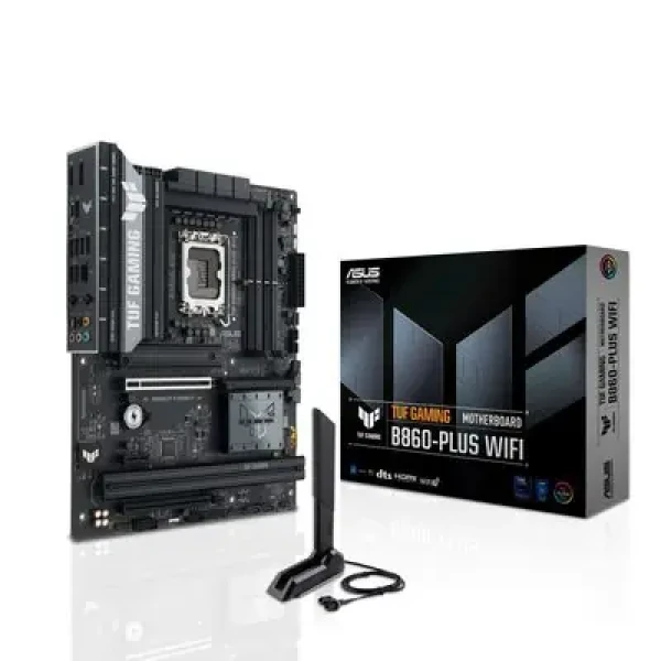 Rozbaleno - ASUS TUF GAMING B860-PLUS WIFI / B860 / LGA 1851 / 4x DDR5 / PCIEx 16 / 2.5GLAN / Wi-Fi / ATX / rozbaleno (90MB1JL0-M0EAY0.rozbaleno)