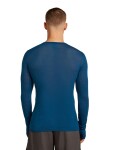 ICEBREAKER Mens 75 Cool-Lite Featherlight LS Crewe, Atlantis velikost: L