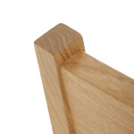 Jídelní židle, přírodní, masiv, C-2100 GREY2