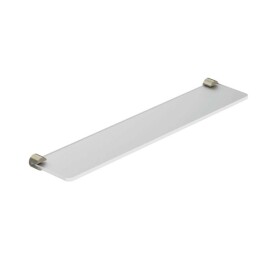 KLUDI - Vela R Polička, délka 60 cm, sklo/kartáčovaný nikl 58973N5