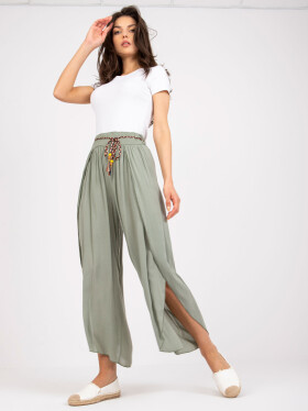 Dámské kalhoty TW SP BI 81378.24P khaki S