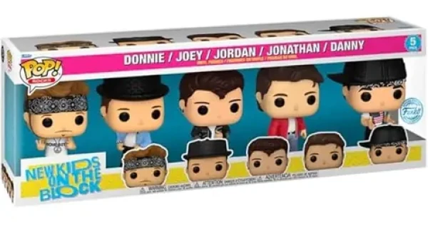 Funko POP! 5 Pack Rocks: New Kids on The Block Special Edition