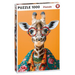 Puzzle Crazy Giraffe 1000 dílků