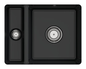 Keramický dřez Villeroy & Boch podstavný Subway 60 XU, 675801S5, Ebony 675801S5