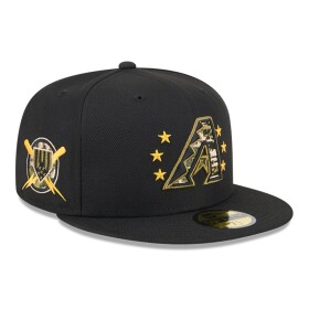 New Era Pánská kšiltovka Arizona Diamondbacks MLB 2024 Authentic Armed Forces 59FIFTY Fitted Velikost: 7 5/8