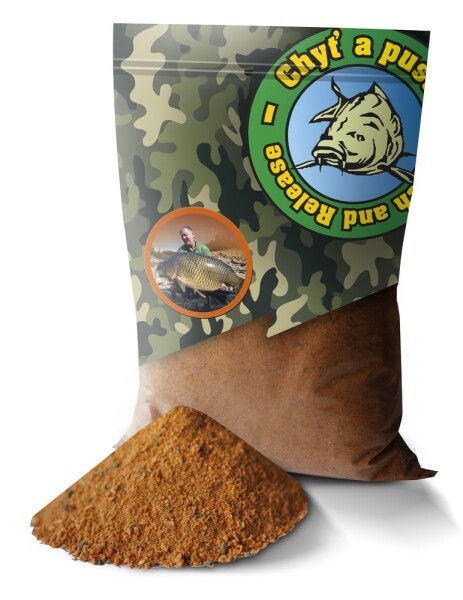 Chyť a pusť Krmítková směs 3kg - Jahoda,Chyť a pusť Krmítková směs 3kg - Jahoda