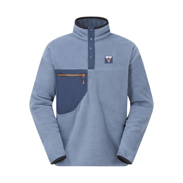 PICTURE M Arcca 1/4 Fleece, Vintage Indigo velikost: L