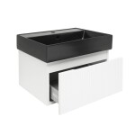 Koupelnová skříňka s umyvadlem SAT Evolution 58x30x44,8 cm bílá mat SATEVO60WMU2B SATEVO60WMU2B