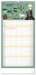 Nástěnný kalendář 2027 Notique Rodinný plánovací Harry Potter, 21 x 42 cm