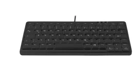 Contour Active Key Industry 4.0 Mini černá / Klávesnice / layout DE / IP68 / nůžkové spínače / kabel USB (AK-4100-U-B/GE)