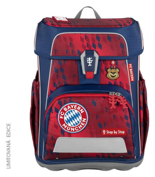 Školní aktovka CLOUD FC Bayern, Mia san Mia - 5 dílný set, AGR certifikát