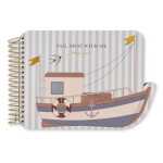 Konges Sløjd Kouzelné vodní omalovánky Rock my Boat, béžová barva, papír