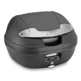 E340Nt2 Vision kufr Givi černý s čirými odrazkami (Monolock s vlastní plotnou), objem 34 ltr.