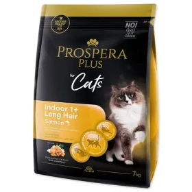 Prospera Plus Indoor 1+ Salmon Long Hair 7kg / Granule pro dospělé kočky (1513-10043)