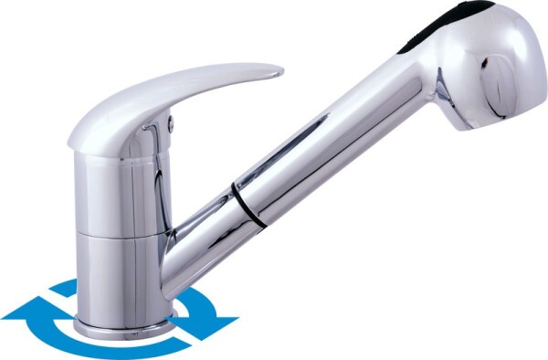 RAV Slezák - DUNAJ - Dřezová baterie, Chrom, 3,8" D410.0