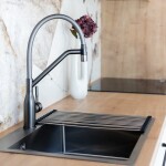 Laveo - Colina - stojánková dřezová baterie U, grafit BCO_978D